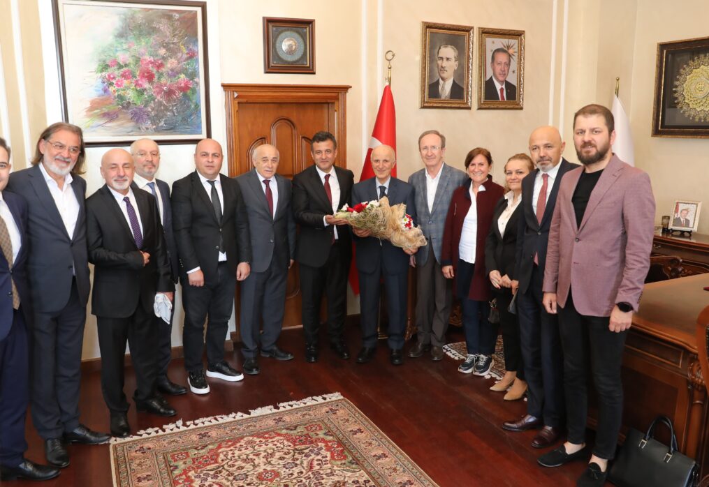 Büyükşehir Belediye Başkanımız Halit Doğan’a ziyaret
